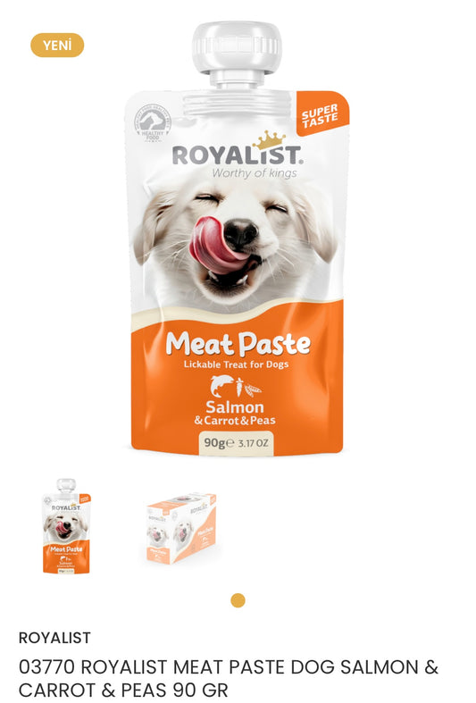MEAT PASTE DOG SALMON