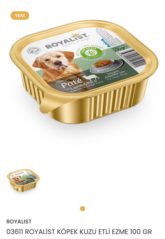 KÖPEK KUZU ETLİ EZME